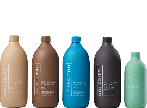 naked tan bottles